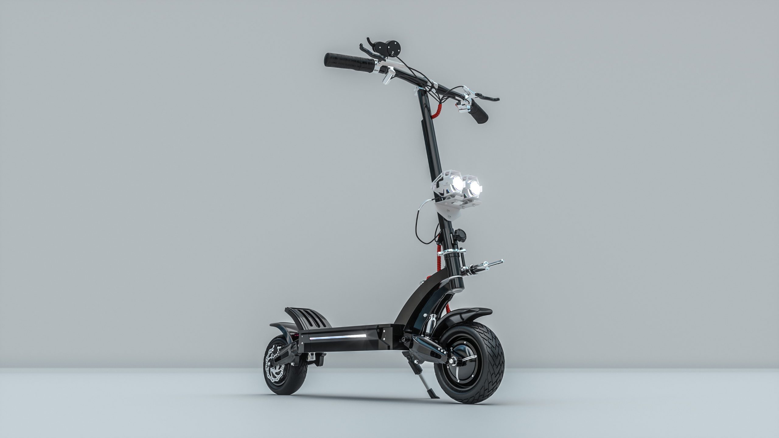Solar Electric Scooter
